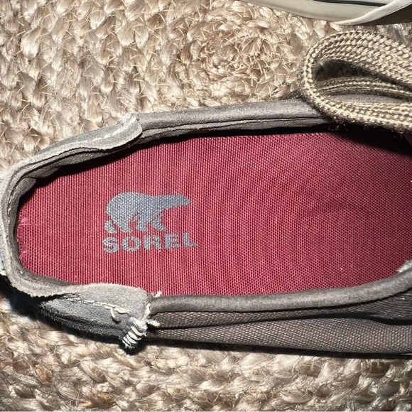 Sorel Sentry Dune Canvas Sneakers - Picture 6 of 9